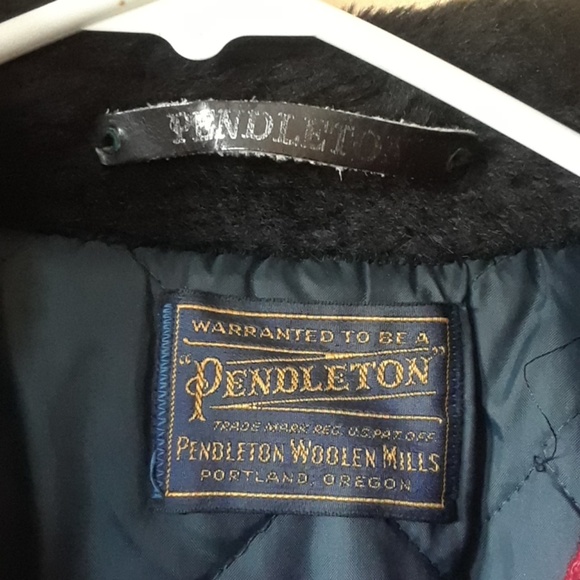 Red Pendleton Coat - Picture 2 of 3